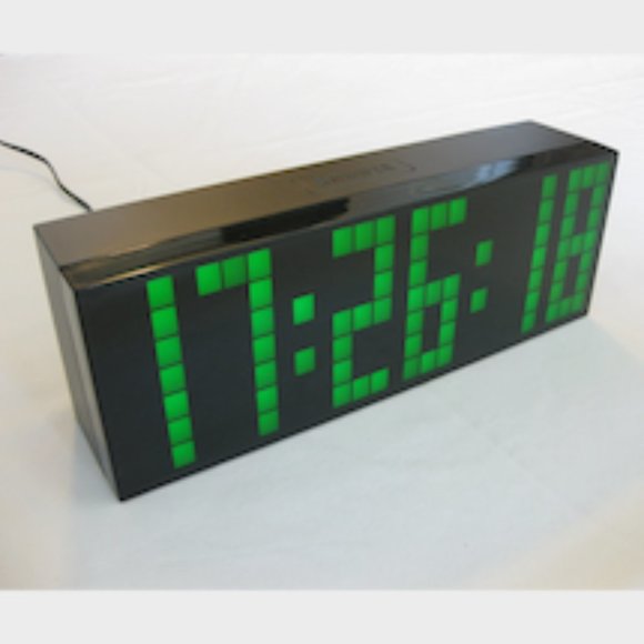 Digital JUMBO Modular LED Display Clock "Green LED" (As New) - Picture 9 of 16
